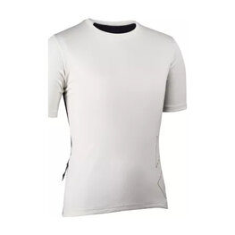 LEATT Cycling short sleeve jersey - MTB TRAIL 2.0 W - white/black