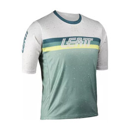 LEATT Cycling short sleeve jersey - MTB ENDURO 3.0 W - green