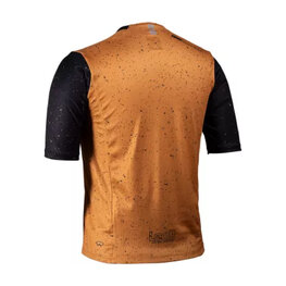 LEATT Cycling short sleeve jersey - MTB ENDURO 3.0 W - brown