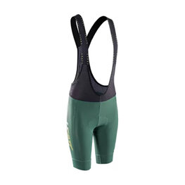LEATT Cycling bib shorts - BIB MTB ENDURANCE 6.0 W - green