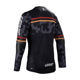 LEATT Cycling summer long sleeve jersey - MTB GRAVITY 4.0 - black