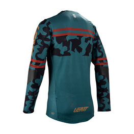 LEATT Cycling summer long sleeve jersey - MTB GRAVITY 4.0 - purple