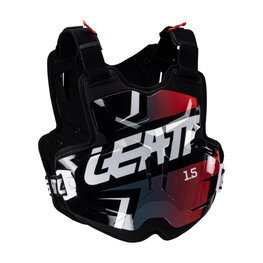 LEATT back and chest protector - CHEST PROTECTOR TORQUE 1.5 - black/red