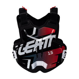 LEATT back and chest protector - CHEST PROTECTOR TORQUE 1.5 - black/red