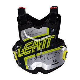 LEATT back and chest protector - CHEST PROTECTOR TORQUE 1.5 - black/yellow