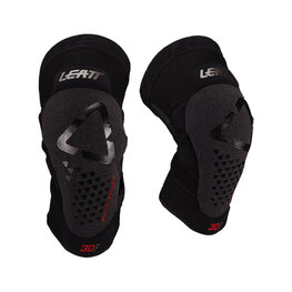LEATT knee protector - KNEE GUARD 3DF 5.0 EVO FASTFIT - black