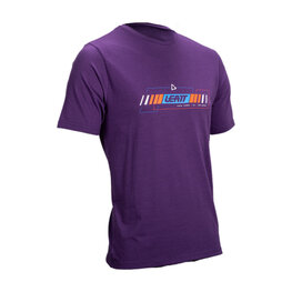 LEATT Cycling short sleeve t-shirt - CORE - purple