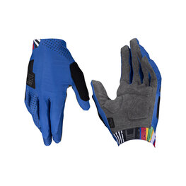 LEATT Cycling long-finger gloves - MTB 3.0 ENDURANCE - blue