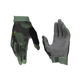 LEATT Cycling long-finger gloves - MTB 1.0 GRIPR - green