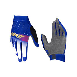 LEATT Cycling long-finger gloves - MTB 1.0 GRIPR - blue