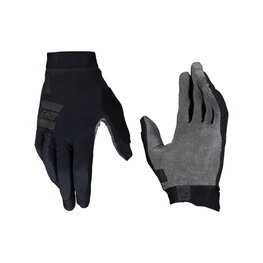 LEATT Cycling long-finger gloves - MTB 1.0 GRIPR JR - black