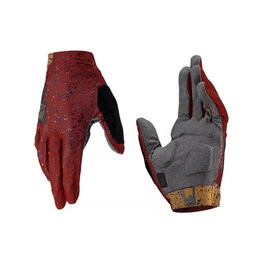 LEATT Cycling long-finger gloves - MTB 3.0 ENDURANCE - red