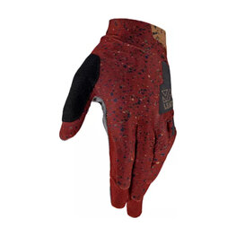 LEATT Cycling long-finger gloves - MTB 3.0 ENDURANCE - red
