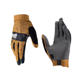 LEATT Cycling long-finger gloves - MTB 1.0 GRIPR - brown