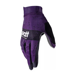 LEATT Cycling long-finger gloves - MTB 1.0 GRIPR - purple