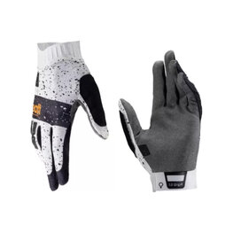 LEATT Cycling long-finger gloves - MTB 1.0 GRIPR W - white/black