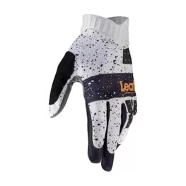 LEATT Cycling long-finger gloves - MTB 1.0 GRIPR W - white/black