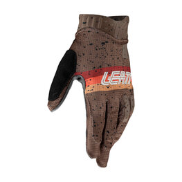 LEATT Cycling long-finger gloves - MTB 1.0 GRIPR JR - brown