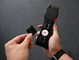 TRELOCK bike lock - TRIGO FS 380/85 + HOLDER X-PRESS - black