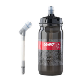 LEATT Cycling water bottle - STEADYSIP CONVERTIBLE 600ML - black
