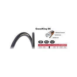 PANARACER tyre - GRAVELKING SK 700x50C, TLC - brown/black