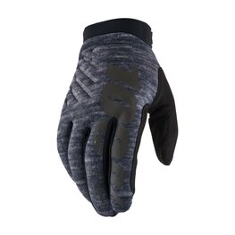 100% SPEEDLAB Cycling long-finger gloves - BRISKER - grey