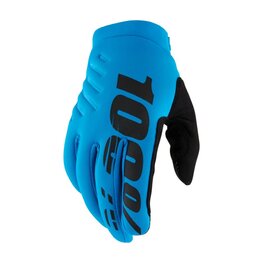 100% SPEEDLAB Cycling long-finger gloves - BRISKER - turquoise