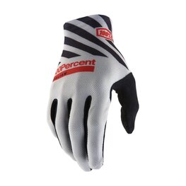 100% SPEEDLAB Cycling long-finger gloves - CELIUM - grey
