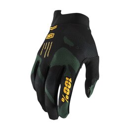 100% SPEEDLAB Cycling long-finger gloves - ITRACK JR - black