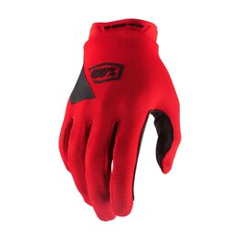 100% SPEEDLAB Cycling long-finger gloves - RIDECAMP - red