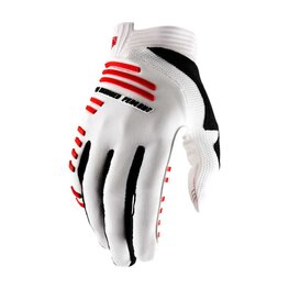 100% SPEEDLAB Cycling long-finger gloves - R-CORE - white