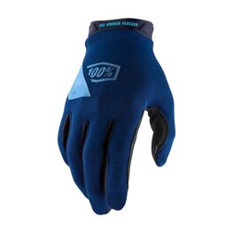 100% SPEEDLAB Cycling long-finger gloves - RIDECAMP - blue