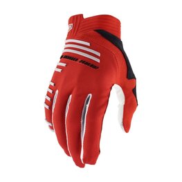 100% SPEEDLAB Cycling long-finger gloves - R-CORE - red