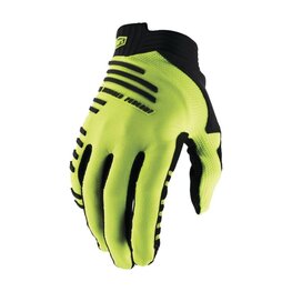100% SPEEDLAB Cycling long-finger gloves - R-CORE - yellow