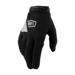 100% SPEEDLAB Cycling long-finger gloves - RIDECAMP - black