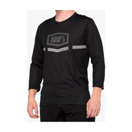 100% SPEEDLAB jersey with 3/4 sleeves - AIRMATIC - black