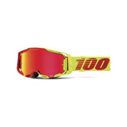 100% SPEEDLAB Cycling sunglasses - ARMEGA HIPER - yellow/red