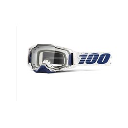 100% SPEEDLAB Cycling sunglasses - ARMEGA - white/blue