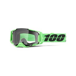 100% SPEEDLAB Cycling sunglasses - ARMEGA - green/black