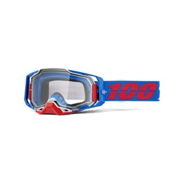100% SPEEDLAB Cycling sunglasses - ARMEGA - red/blue