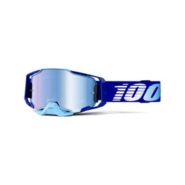100% SPEEDLAB Cycling sunglasses - ARMEGA - blue/white