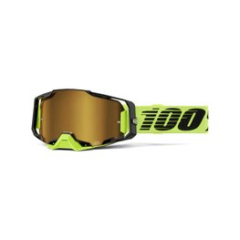 100% SPEEDLAB Cycling sunglasses - ARMEGA - yellow/black