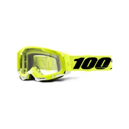 100% SPEEDLAB Cycling sunglasses - RACECRAFT 2 - yellow/black