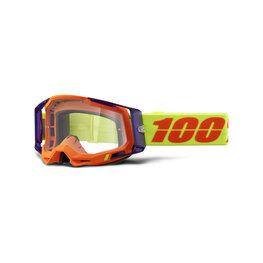 100% SPEEDLAB Cycling sunglasses - RACECRAFT 2 - yellow/orange/black