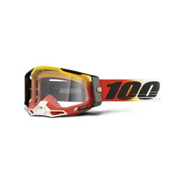 100% SPEEDLAB Cycling sunglasses - RACECRAFT 2 - yellow/black/red