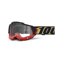 100% SPEEDLAB Cycling sunglasses - ACCURI 2 - yellow/black/red