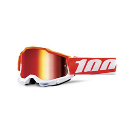 100% SPEEDLAB Cycling sunglasses - ACCURI 2 - red/white