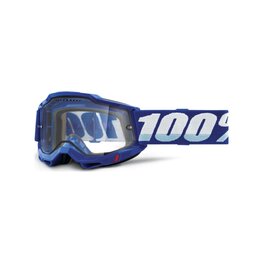 100% SPEEDLAB Cycling sunglasses - ACCURI 2 ENDURO MTB - blue/white