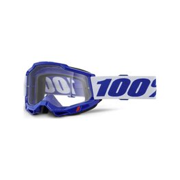 100% SPEEDLAB Cycling sunglasses - ACCURI 2 OTG - blue/white
