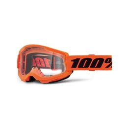 100% SPEEDLAB Cycling sunglasses - STRATA 2 - orange/black